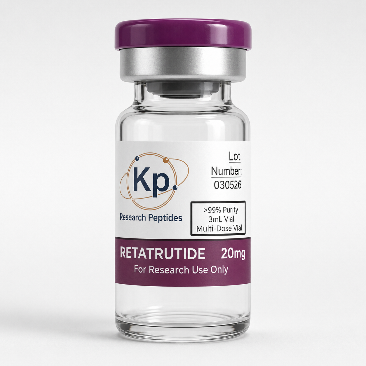 PREORDER: Retatrutide Single Vial (delay shipping)