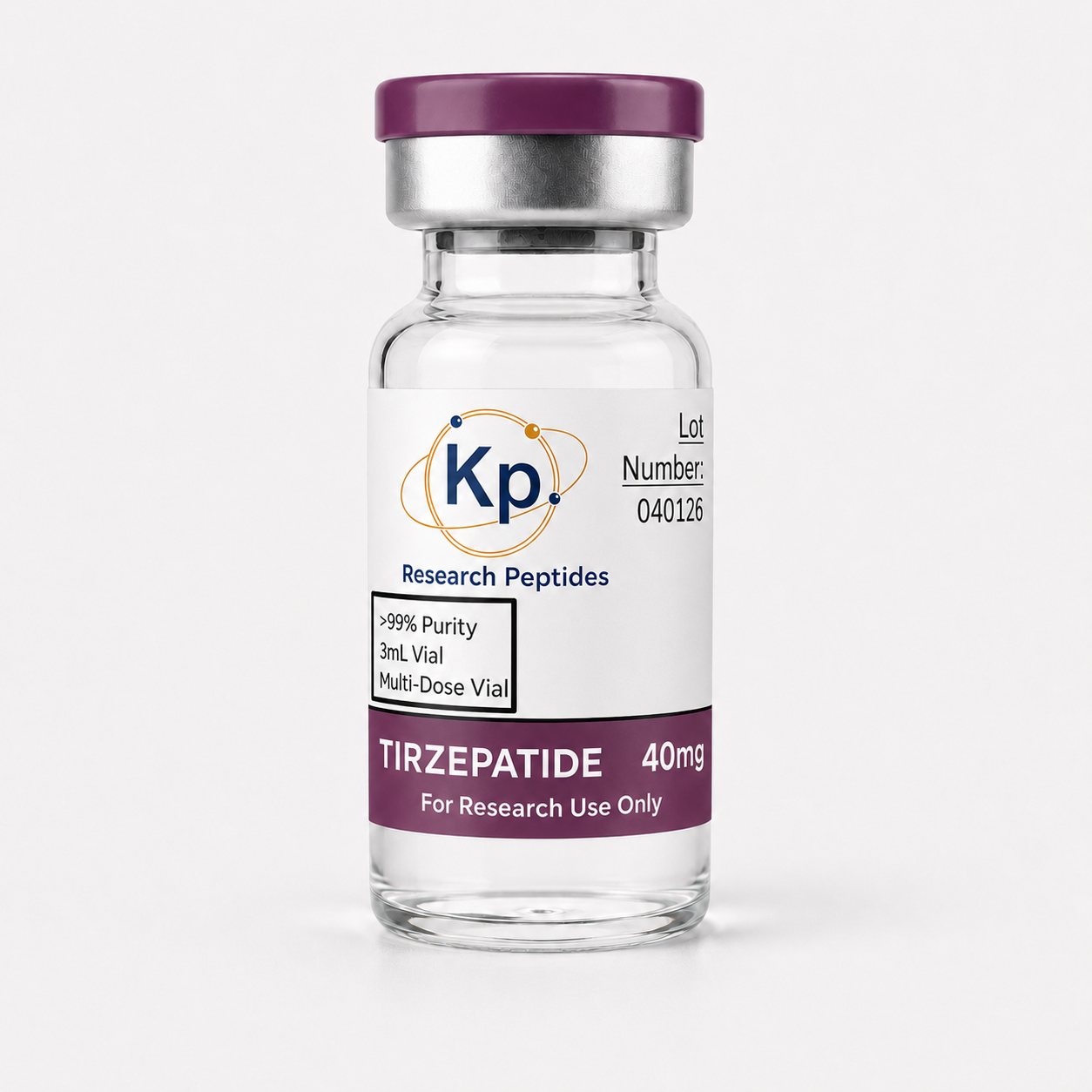 PREORDER: Tirzepatide Single Vial (delay shipping)